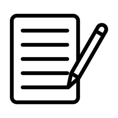 Kişisel ve ticari kullanım için Vektör Kalın Çizgi Simgesini Düzenle