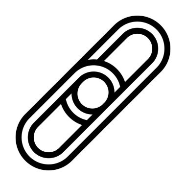 Kişisel ve ticari kullanım için Bağlantı Vektörü Kalın Çizgi Simgesi