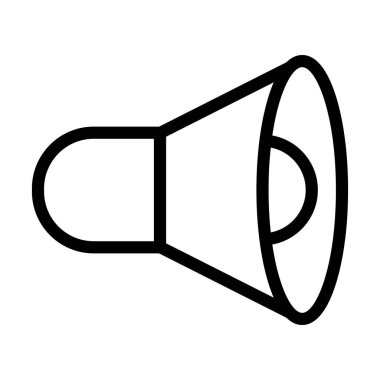 Kişisel ve Ticari Kullanım İçin Sözcü Kalın Çizgi Simgesi