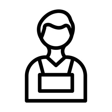 Kişisel ve ticari kullanım için Mugshot Vektör Kalın Çizgi Simgesi