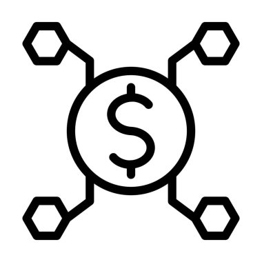 Kişisel ve ticari kullanım için Varlıklar Vector Kalın Çizgi Simgesi