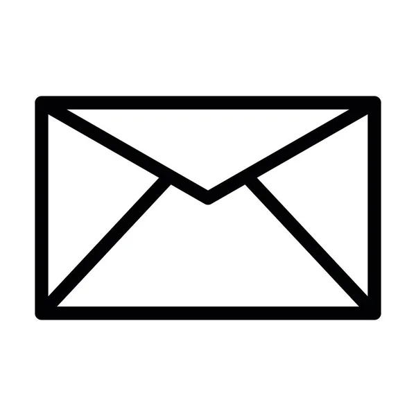 个人和商业用途的邮件传送器重线图标 — 图库矢量图片
