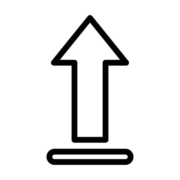 Carregar Vector Thick Line Icon Para Uso Pessoal Comercial — Vetor de Stock