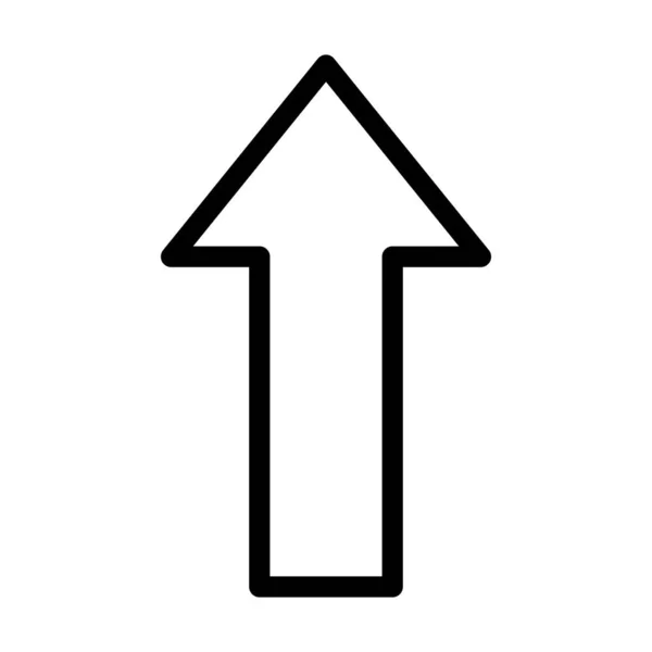 Pfeil Vektor Dicklinien Symbol Für Den Persönlichen Und Kommerziellen Gebrauch — Stockvektor