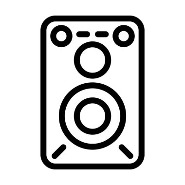 Kişisel ve Ticari Kullanım İçin Sözcü Kalın Çizgi Simgesi