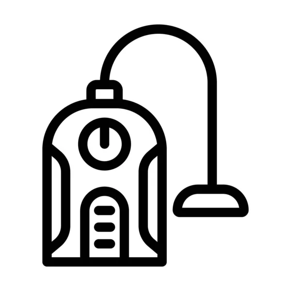 Staubsauger Vector Thick Line Icon Für Den Persönlichen Und Gewerblichen — Stockvektor