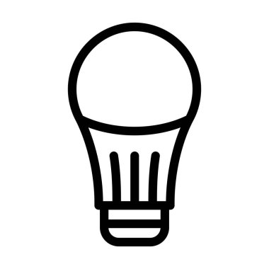Kişisel ve ticari kullanım için Led Light Vector Kalın Çizgi Simgesi