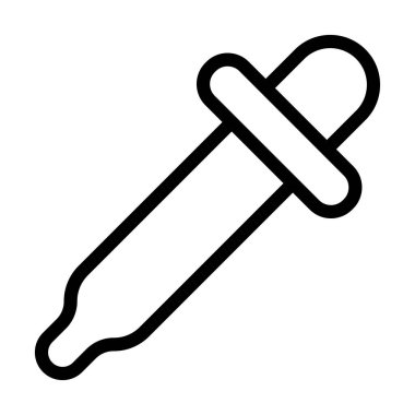 Göz damlası Kalın Çizgi Simgesi Kişisel ve Ticari Kullanım İçin