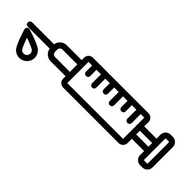 Kişisel ve ticari kullanım için Enjekte Edilmiş Vector Kalın Çizgi Simgesi