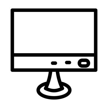 Kişisel ve ticari kullanım için Kalın Çizgi Simgesini İzle