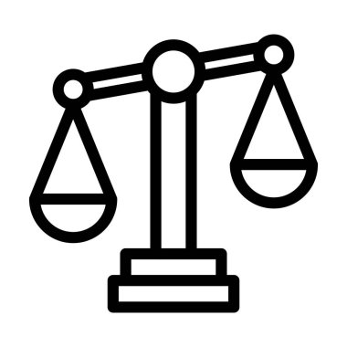 Kişisel ve ticari kullanım için haksız Vektör Kalın Çizgi Simgesi