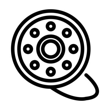 Kişisel ve ticari kullanım için Mekik Vektör Kalın Çizgi Simgesi