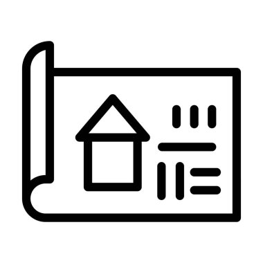 Kişisel ve ticari kullanım için Mavi Yazıcı Kalın Çizgi Simgesi