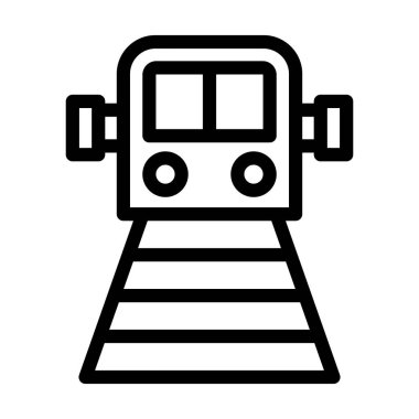 Kişisel ve ticari kullanım için Metro Vector Kalın Çizgi Simgesi