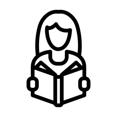 Kişisel ve ticari kullanım için İyi Alışkanlıklar Vektör Kalın Çizgi Simgesi