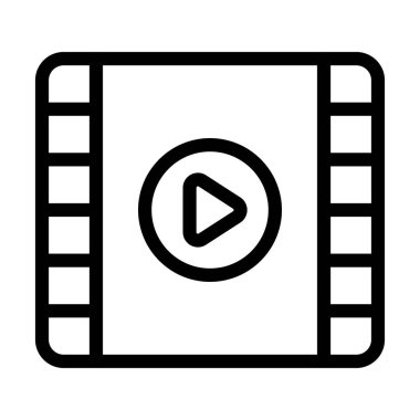 Kişisel ve Ticari Kullanım için Görüntü Vektörü Kalın Çizgi Simgesi