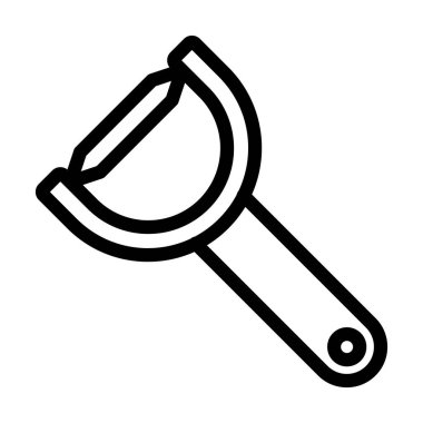 Kişisel ve ticari kullanım için Soyucu Vektör Kalın Çizgi Simgesi