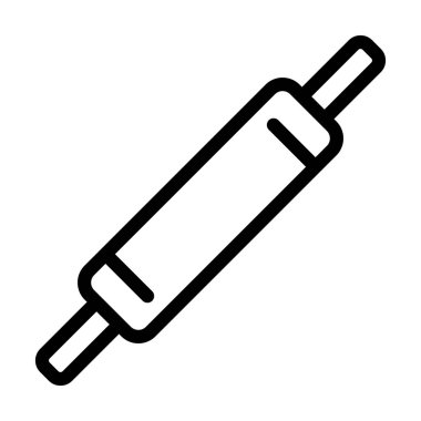 Rolling Vins Vector Kalın Çizgi Simgesi Kişisel ve Ticari Kullanım İçin