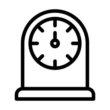 Kişisel ve ticari kullanım için Mutfak Zamanlayıcısı Kalın Çizgi Simgesi