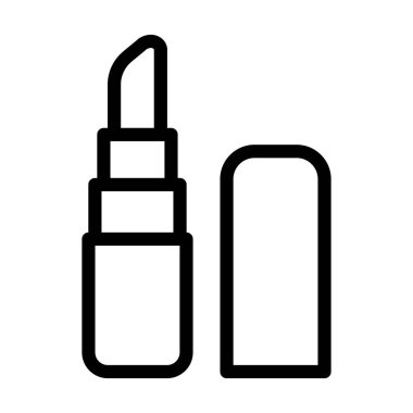 Ruj Vektörü Kalın Çizgi Simgesi Kişisel ve Ticari Kullanım İçin