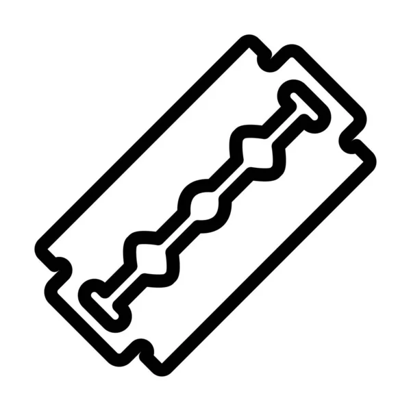 Ikon Garis Tebal Blade Vektor Untuk Penggunaan Pribadi Dan Komersial - Stok Vektor