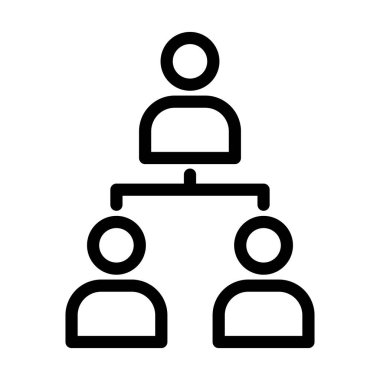 Kişisel ve ticari kullanım için Takım Vektör Kalın Çizgi Simgesi