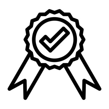 Kişisel ve ticari kullanım için Kaliteli Vektör Kalın Çizgi Simgesi