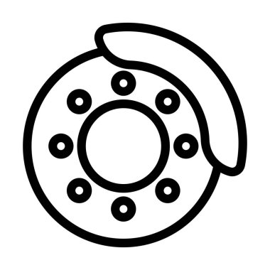 Kişisel ve ticari kullanım için Vektör Kalın Çizgi Simgesini Kırın