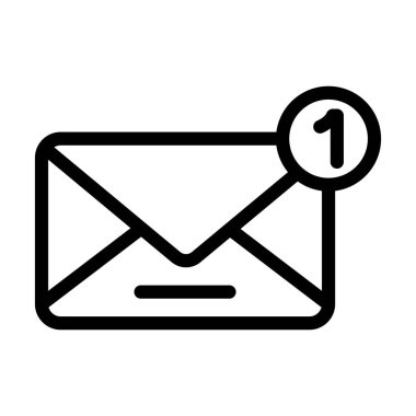 Kişisel ve ticari kullanım için Gelen Veri Çizgisi Kalın Simgesi