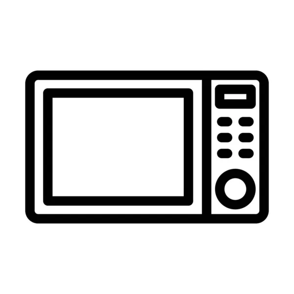 Magnetron Vector Dikke Lijn Pictogram Voor Persoonlijk Commercieel Gebruik — Stockvector