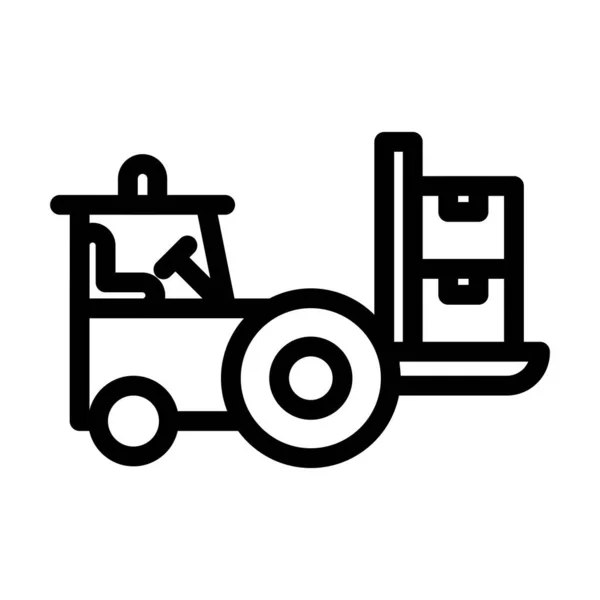 Icono Línea Gruesa Del Vector Del Cargador Para Uso Personal — Archivo Imágenes Vectoriales