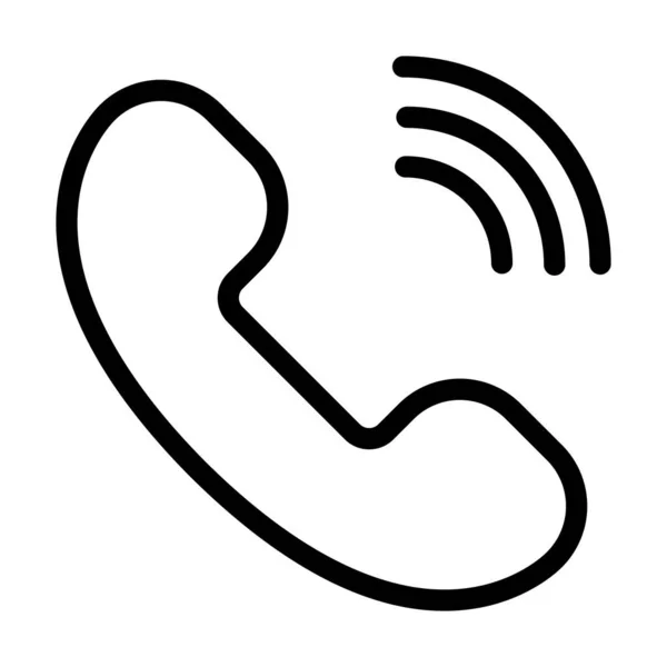 Dial Vector Thick Line Icon Für Den Persönlichen Und Kommerziellen — Stockvektor