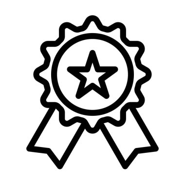 Kişisel ve Ticari Kullanım İçin Kalın Satır Simgesi Premium Destek Vektörü