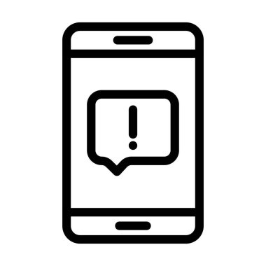 Kişisel ve Ticari Kullanım İçin Şikayet Vektör Kalın Çizgi Simgesi