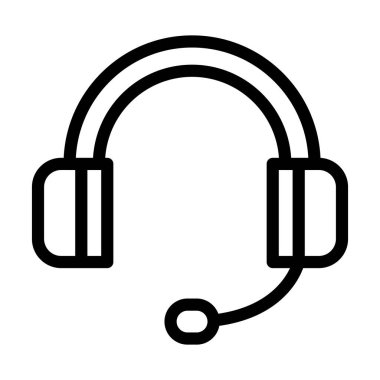 Müşteri Bakımı Kalın Hat Kişisel ve Ticari Kullanım Simgesi