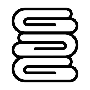 Kişisel ve ticari kullanım için Battaniye Vektörü Kalın Çizgi Simgesi