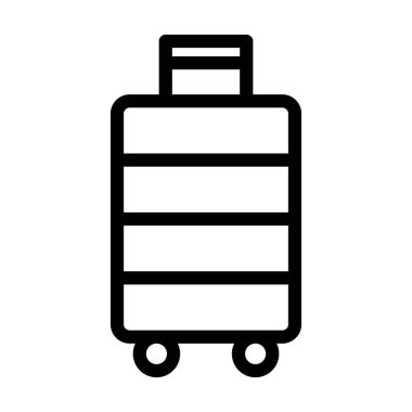 Kişisel ve ticari kullanım için Sandık Vektörü Kalın Çizgi Simgesi