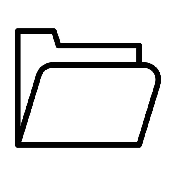 Directorio Archivos Vector Thick Line Icon Para Uso Personal Comercial — Vector de stock