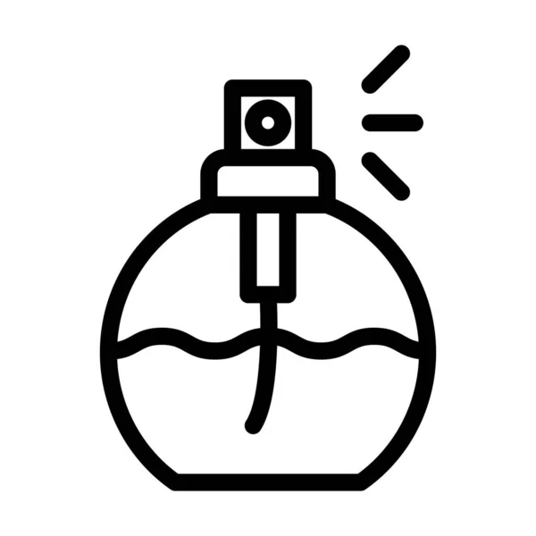 Icône Ligne Épaisse Vecteur Parfum Pour Usage Personnel Commercial — Image vectorielle