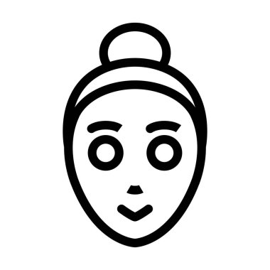 Kişisel ve Ticari Kullanım İçin Cilt Bakımı Kalın Çizgi Simgesi