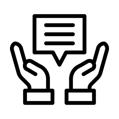 Kişisel ve Ticari Kullanım İçin Vektör Kalın Çizgi Simgesi