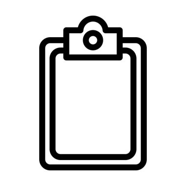 Kişisel ve ticari kullanım için Pano Vektör Kalın Çizgi Simgesi