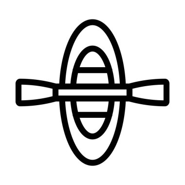 Kişisel ve ticari kullanım için Kano Vektörü Kalın Çizgi Simgesi