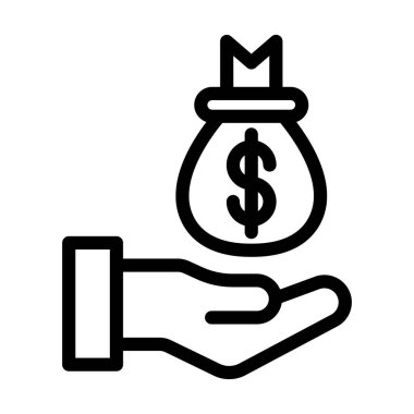 Kişisel ve ticari kullanım için İş Vektörü Kalın Çizgi Simgesi