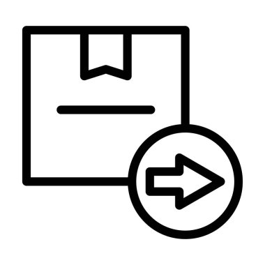 Kişisel ve ticari kullanım için vektör kalınlığı simgesine bak