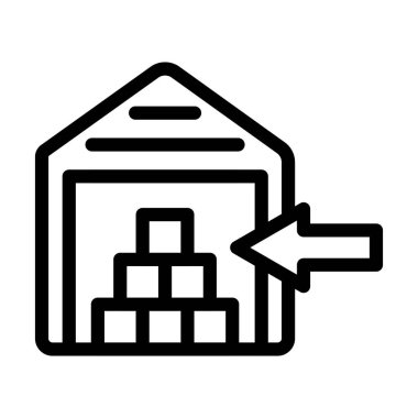 Kişisel ve ticari kullanım için Vektör Kalın Çizgi Simgesi Aktar