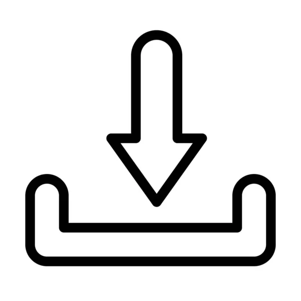 Baixar Vector Thick Line Icon Para Uso Pessoal Comercial —  Vetores de Stock