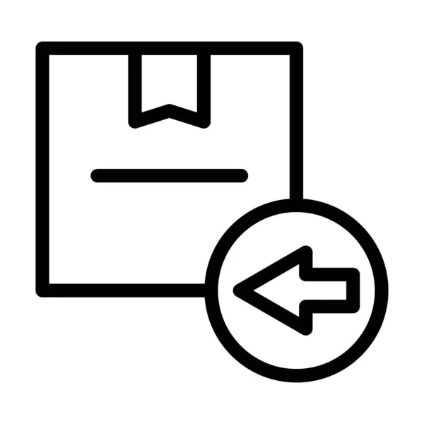 Check Vector Thick Line Icon Für Den Persönlichen Und Kommerziellen — Stockvektor
