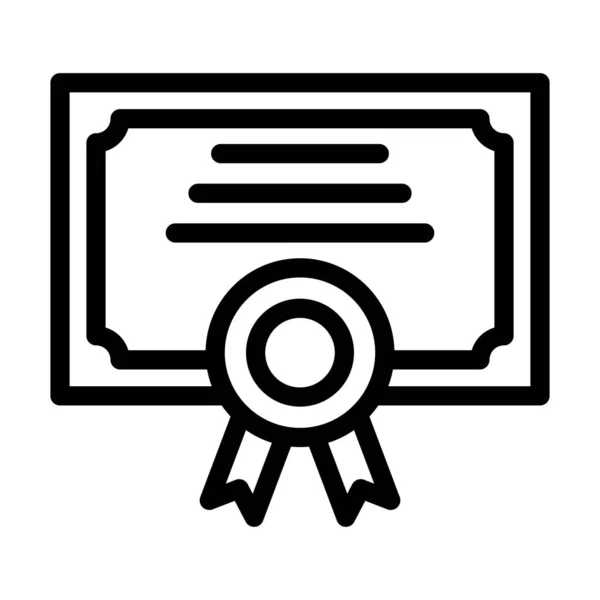 Licentie Vector Dikke Lijn Pictogram Voor Persoonlijk Commercieel Gebruik — Stockvector