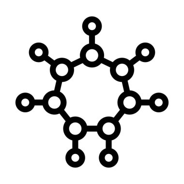 Hücre Farmakolojisi Vektör Kalın Hat Kişisel ve Ticari Kullanım Simgesi